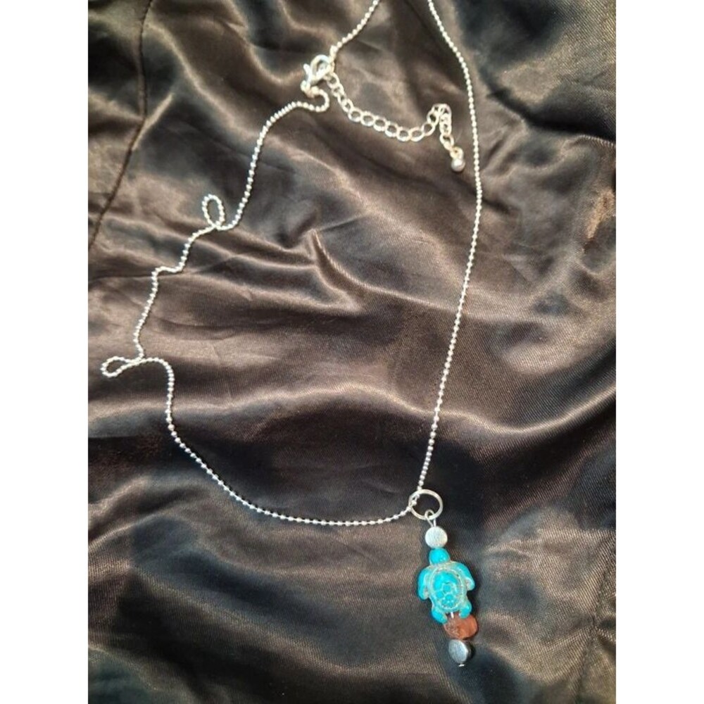 Boho Western Turquoise & Silver Tone Jewelry Bundle Set - Picture 9 of 9